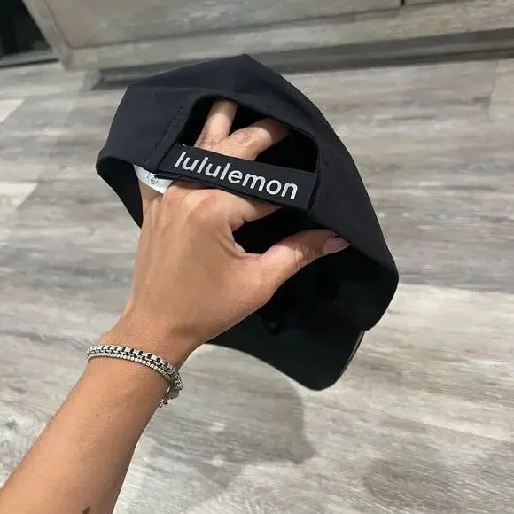 Lululemon Athletic Black Cap Hat One Size Adjustable - Picture 2 of 4